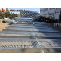 HDG Steel Grating With Toe Plate for Walkway Platform / Galvanized Steel Flooring Grating